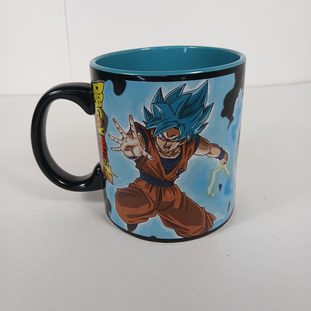Funimation Goku Dragon Ball Z Super Anime Coffee Cup Mug Toei Animation Funky